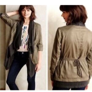 Anthropologie Hei Hei Cascade Anorak Utility Jacket